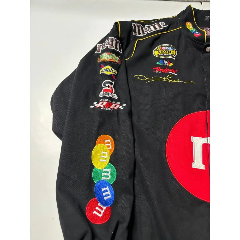 NWT M&M NASCAR jacket- Y2K brand new -2XL